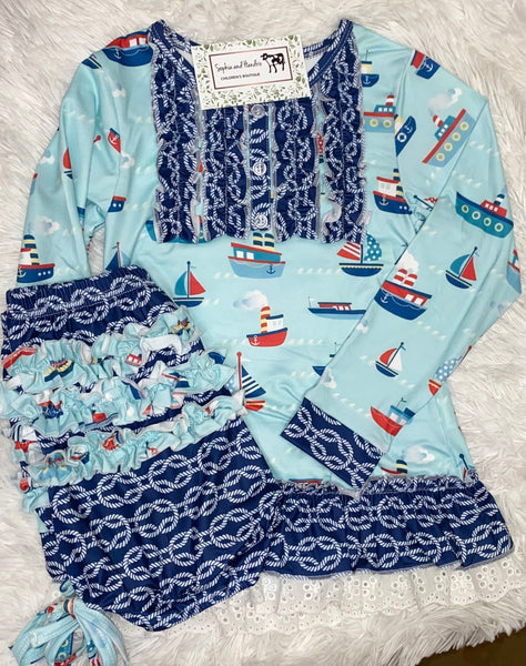 Boat Summer Pajamas